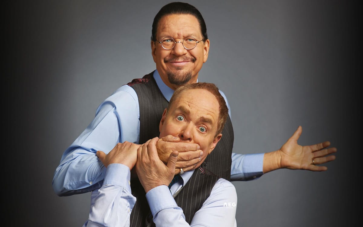 Why Does Teller Not Talk or Speak? Penn & Teller Magicians