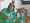 Penn Jillette & Piff both in dinosaur costumes holding ice cream cones