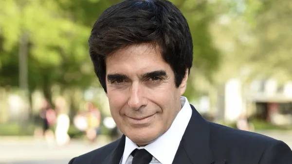illusionist david copperfield pictured outdoors in suit